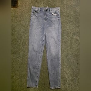 American Eagle Outfitters High Rise Blue Jeans
